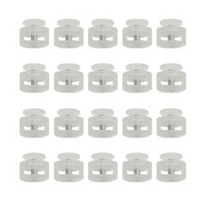 끈조절 스트링 스토퍼 돼지코 코드락, 20개, OW07