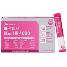 JW중외제약 콜린 미오 이노시톨 4000 30p, 150g, 1개