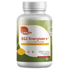 ZAHLER B12活力+5000mcg含片 櫻桃口味, 120入, 1個
