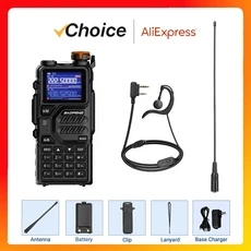 Baofeng 매장 K5 Plus 10와트 136-174/220-260/400-480MHz Type-C 2500mAh 배터리 999CH, 02 미국인, 01 K5PLUS-TK-771