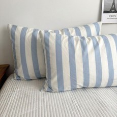 컴투더홈 프리미엄 순면 자루형 호텔 베개커버 2P