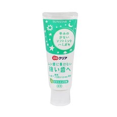 SUNSTAR 巧虎兒童牙膏 草莓口味 藥用, 1個, 兒童牙膏-薄荷