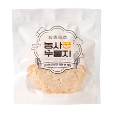 농사꾼 수제 백미 누룽지칩 고소한 누룽지 스낵, 3개, 100g