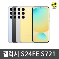 삼성전자 갤럭시 S24 FE 자급제 SM-S721N, 옐로우, 256GB