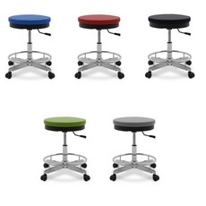 바퀴 제도용 원형 의자 회전 실험실 기본 실험실의자 진료실 병원, 제도용바퀴기본원형의자 그린, 제도용바퀴기본원형의자 그린
