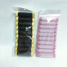 《NC髮品福利社》三代摩根燙 髮根燙 蓬蓬燙 絨毛捲 燙具 美髮 燙髮, 1個, 黃1.7+粉1.5各5支