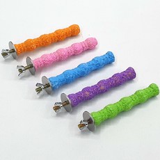 소형 앵무새 관리 부리 갈이용 횃대 조류 훈련 용품 작은 새 스틱 201399Za, 1개, 단일