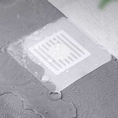 실리콘 배수구 덮개 화장실 냄새차단 하수구 커버 뚜껑 15cm, 투명, 1개, 하수구실리콘커버15cm_투명