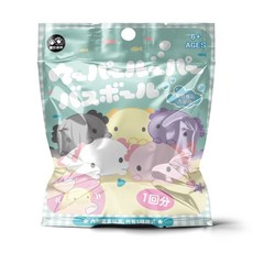 樂彩童林 日式療癒泡澡入浴球-蠑螈寶寶 內附驚喜玩具, 1個