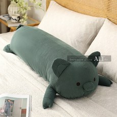 롱바디필로우 대형 동물인형, 블루과 그린색