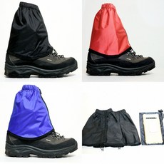 남성 여성 등산 숏스패츠 남여공용 트레킹 방수 사계절 스패츠, 남여공용 블랙