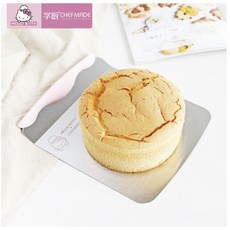 (烘焙廚房)Chefmade學廚KT7084正版kitty凱蒂貓不鏽鋼蛋糕鏟奶油花鏟披薩鏟刀kt708披薩鏟鏟子蛋糕鏟, 1個
