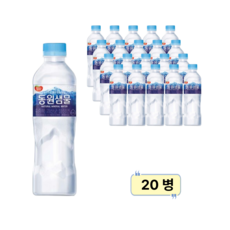 동원 F&B 동원F&B 동원샘물(유/무 라벨 랜덤발송), 80개, 500ml
