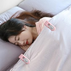 커튼이불 고정용 무타공 클립