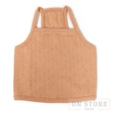 [ON디자인] 니트나시 브라운 반려견티셔츠, S