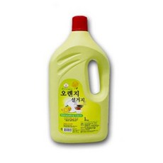 설거지 세척제 1000ml 오렌지 기름때 식기 세척 세제, 1개, 1