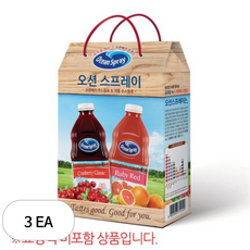 [동서] 오션스프레이 주스 선물세트(2개입), 3개, 1.5L