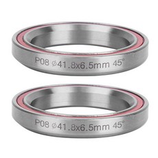 산악 자전거 도로 2 베어링 헤드셋 1 1/8 "34MM 스티어링 탑 캡 커버 외부 밀봉 스레드리스 포크 스템, 01 silver