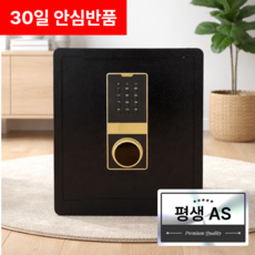 [2단 구조] 프리미엄 가정용 금고 소형 개인 금고 가정용 미니 금고, 블랙