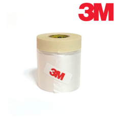 3M 125 미색 1500mm x 20m 커버링 카바링 테이프 보양 도색 도장 건축용 비닐