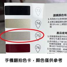 BMW 原廠專業補漆筆 適用於特定車型 快速修復刮痕, 1個, 色碼A92-75號