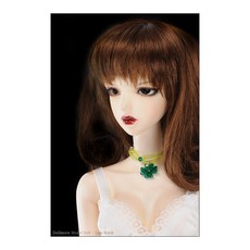 돌모아 구체관절인형 십자가 목걸이 All Size - Crystal Green Necklace, 1개, 1개