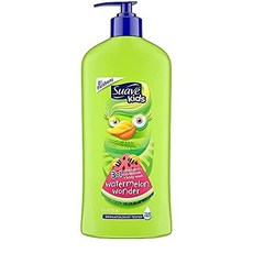Suave 아동용 3in1 샴푸 컨디셔너 바디 워시 찢어짐 방지 샤워 또는 목욕용 엉뚱한 멜론 피부과 테스트 532.3ml(18온스) 213118, 1개