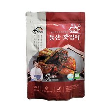 송가네 여수 돌산 갓김치 500g 국내산 갓김치 1개