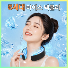 디디즈 5세대 아이스 넥쿨러 넥밴드 넥스카프 프리미엄, 1개, 쿨블랙