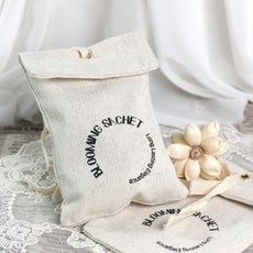 샤쉐 베이직 내추럴 리본 파우치