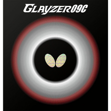 버터플라이 그레이저09C 탁구러버, 적색, 1개