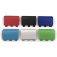 Xbox Series S X 컨트롤러용 컬러풀 배터리 백 커버 도어 뚜껑 팩 쉘 교체블랙, 흰색, 1개