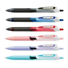 BS 제브라 사라사 드라이 중성볼펜 0.4mm, 1개, 소프트핑크