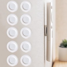 원샷 초강력 다용도 자석 홀더 마그네틱 거치대, 10개, 화이트