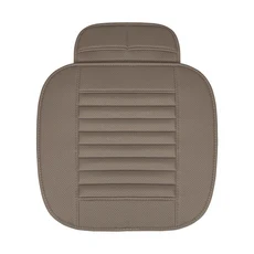 PU 가죽 자동차 시트 커버 쿠션 볼보 XC60 V50 액세서리, 02 Gray 1 Seat