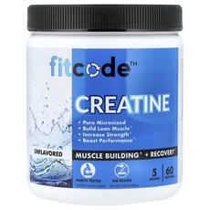 핏코드 크레아틴 언플래버드 fitcode Creatine Unflavored 300g, 1개