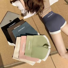 賣場新品鯊魚褲女新款甜美高腰收腹瑜伽芭比褲打底褲外穿拼接健康褲