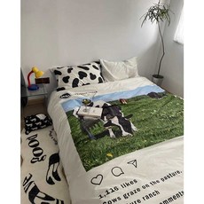3종 침구세트 초딩 어린이 가족 베게 쿠션, 1.5m 침대 4종세트 (침대시트)