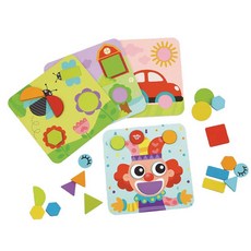 모양퍼즐놀이 34pcs 아동퍼즐