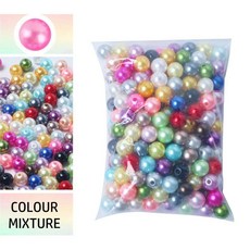 공예용 진주 비즈 플라스틱 광택 세트 3-12mm, 3mm 1000pcs, mixed color 10