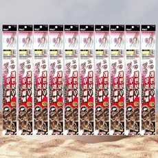백경 BK-403 빙빙2단 우럭채비 10개 10P 생미끼 라이트지깅 우럭바늘 어초 침선 선상 카드채비, 1개입, 1세트