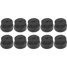 스쿼시그립 핸들 손잡이 테니스 라켓 그립 테이프 10Pcs 프리미엄 PU 미끄럼 방지 편안한 땀 흡수제 배드민턴 스쿼시 낚싯대용 오버