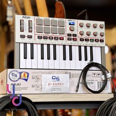 AKAI MPK MINI MK4 25鍵 MIDI鍵盤 附贈編曲軟體 台灣公司貨, 白色