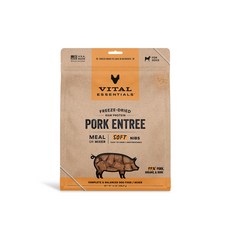 Vital Essentials 凍乾 生食 鬆軟顆粒 狗狗副食, 397g, 1個, 豬