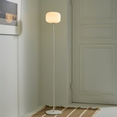 한샘 올리비아 MONO 플로어램프 장스탠드, 아이보리+4W밀키전구(D)