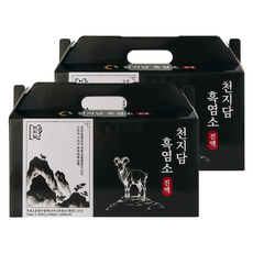 천지담 충북제천 흑염소 진액 70ml (흑염소혼합추출액 100%), 2박스, 2100ml