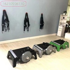 휠 견인줄 헬스장 조정기 임피던스 트레이닝 가정용 트랙터 이중 저지 육상 러닝 레그, 원심분리기싱글 풀세트 표준판(주문비고색상) R72