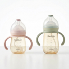 강블리라이프 하이킨더 멀티젖병, 세이지그린, 280ml, 1개