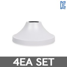 볼직부 소켓 리셉터클 램프소켓 E26 화이트 JK, 4개