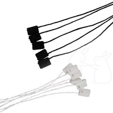 윈코 의류 가방 택핀 실고리 옷가게 택고리 100p, 블랙